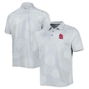 Tommy Bahama NEW Mens St Louis Cardinals MLB Tropical‎ Polo Shirt XL Golf $128